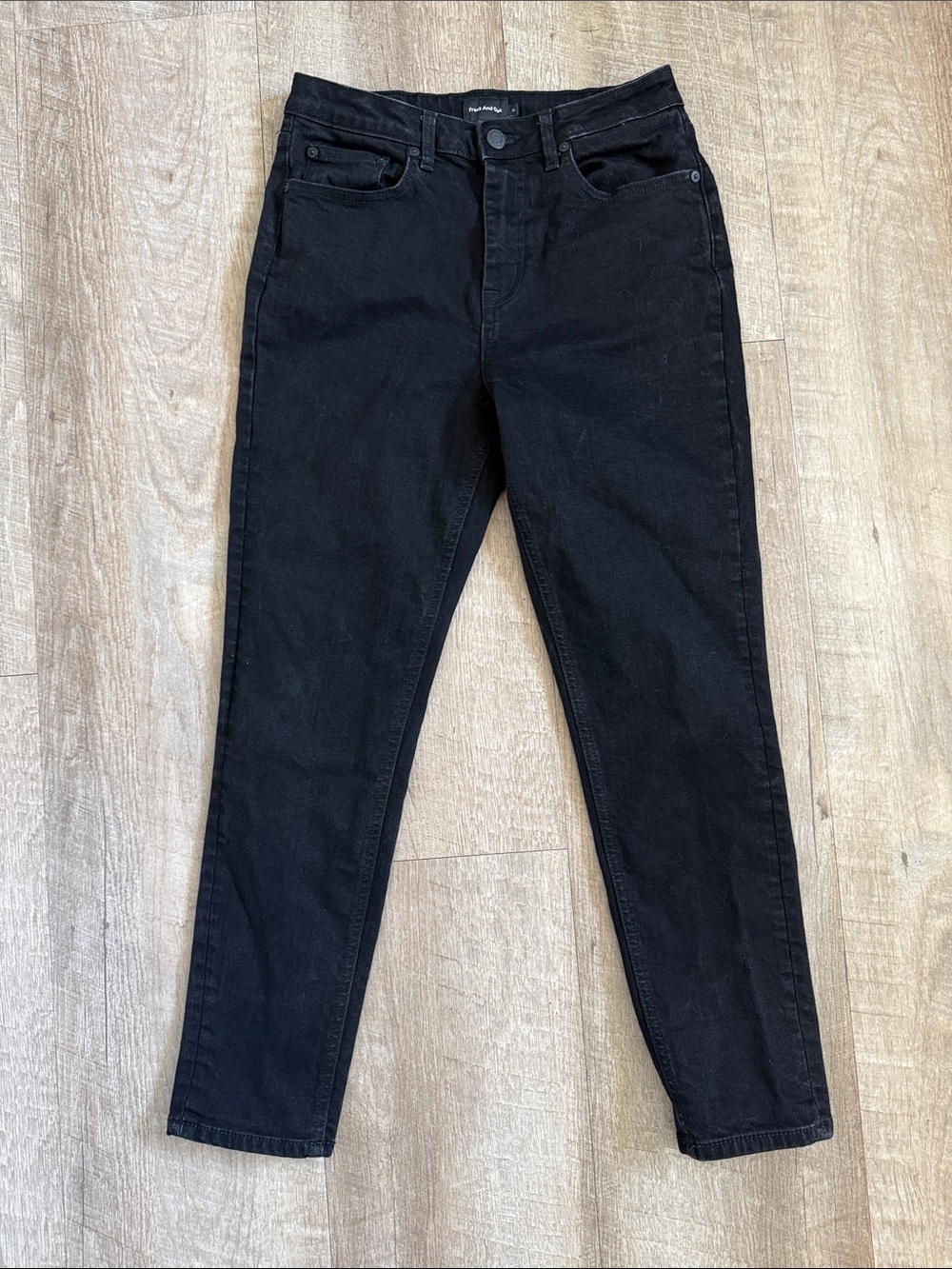 Frank and Oak Stevie Tapered Jeans Size 27